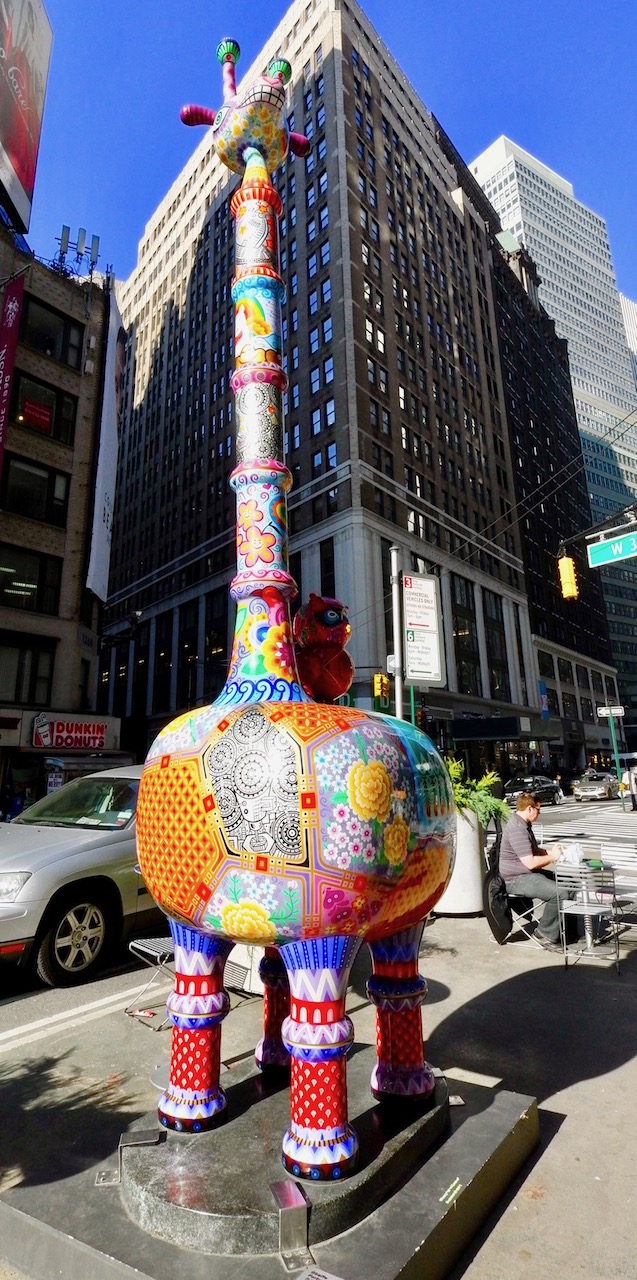 Day 20: A colourful walk and looking at NYC, missing something…